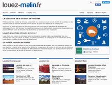 Tablet Screenshot of louez-malin.fr